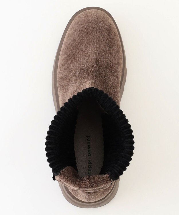 steppi 【VERY掲載 / 撥水 / 洗える】厚底 ウォームブーツ モカ