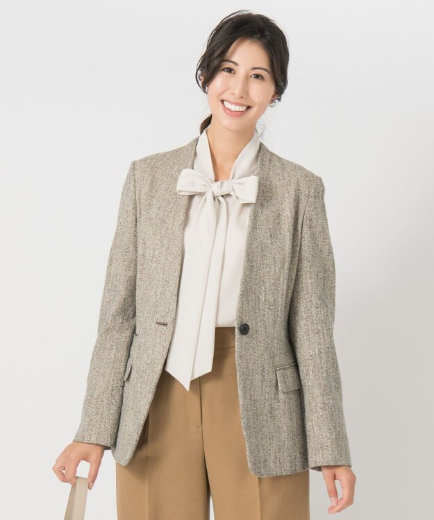 ONWARD Reuse Park 【ICB】ジャケット秋冬 ベージュ