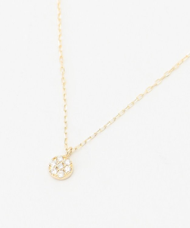 TOCCA 【WEB限定】DAHLIA DIAMOND NECKLACE ダイヤモンド ネックレス ゴールド系