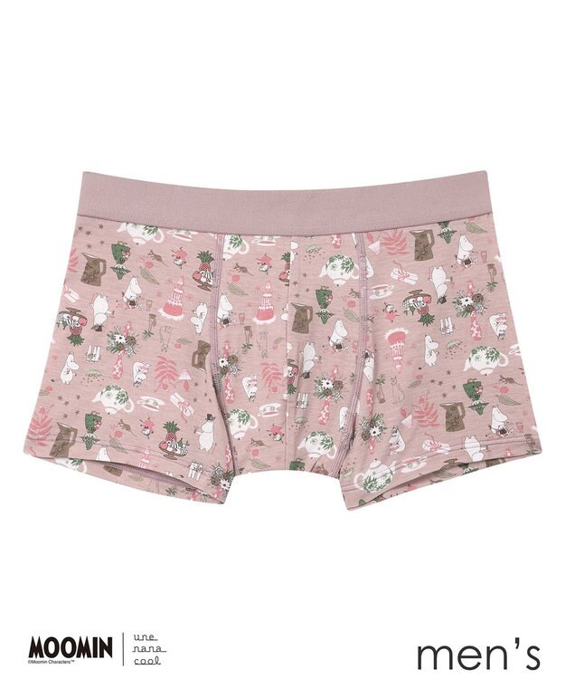 une nana cool 【MOOMIN × une nana cool 】メンズボクサーパンツ PI
