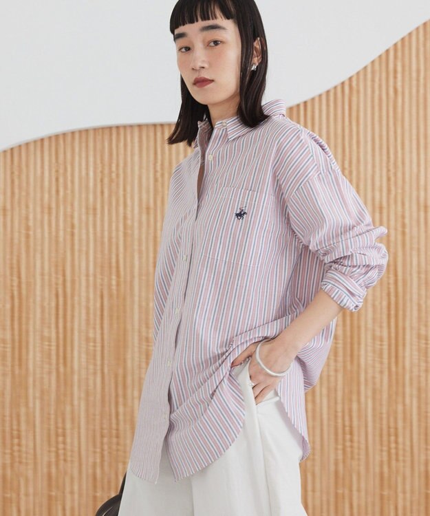 AMERICAN HOLIC BEVERLY HILLS POLO CLUB 別注ビッグシャツ Red