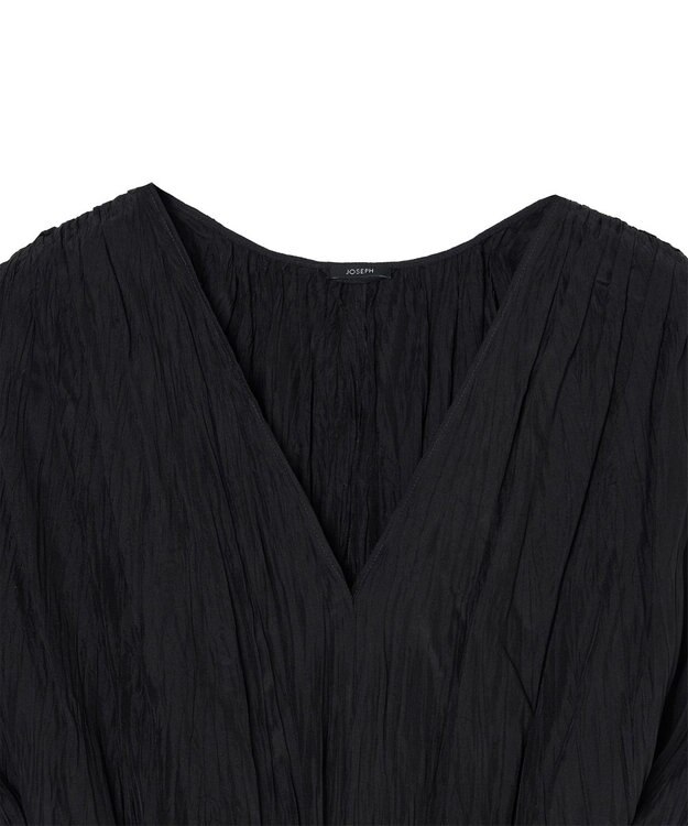JOSEPH 【洗える】ハボタイ　シルクドレス Black