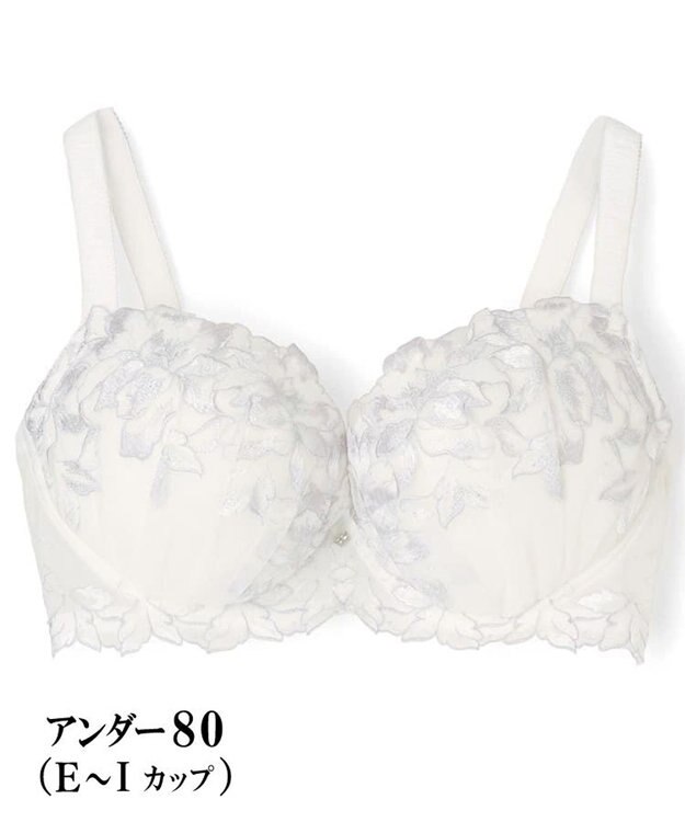 San-ai Resort（三愛水着楽園） エレガントコレクション【2411】単品ブラU80カップ 【northerly】 ホワイト