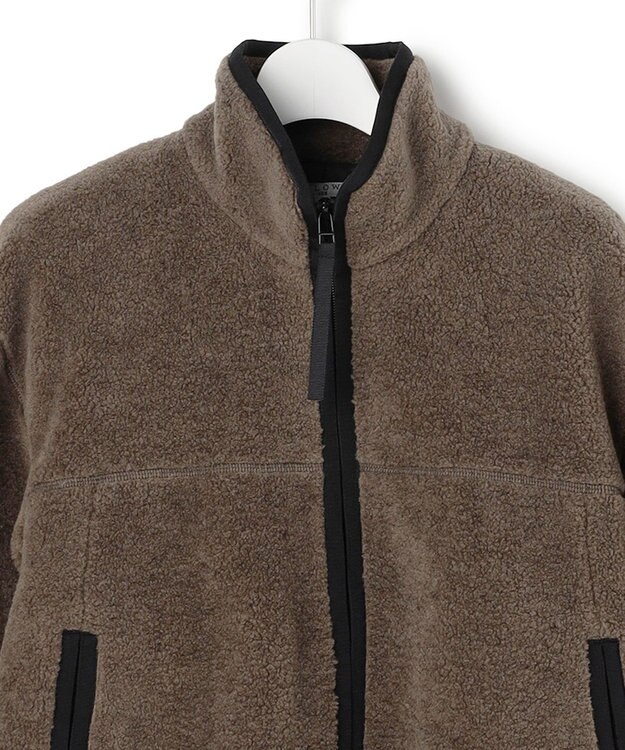 23区 L 【SLOW/一部店舗限定】エコファー ブルゾン ブラウン系