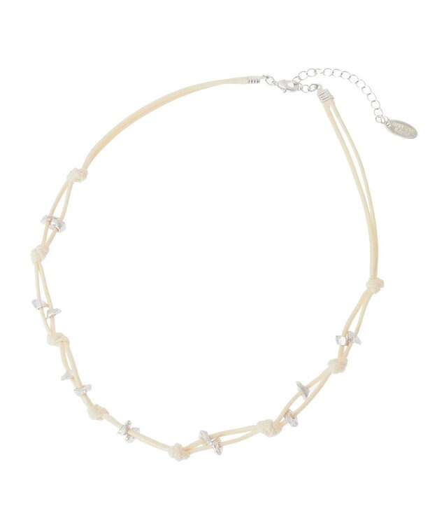 AMERICAN HOLIC メタルサザレ コードネックレス Ivory
