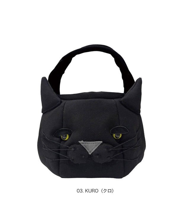 ROOTOTE 3541【ルートート】EU.べビールー.ネコ-A 03：クロ