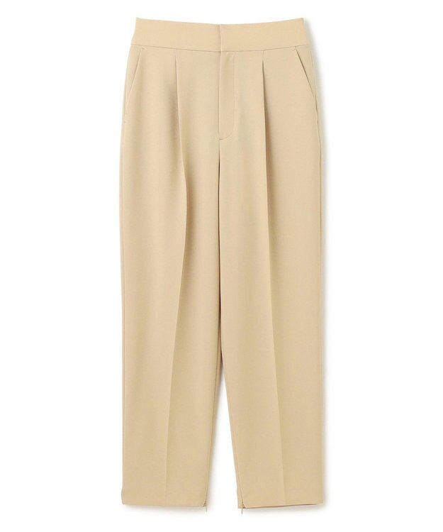 uncrave 【UVカット・接触冷感・洗濯機洗い可】ウォッシャブルドライサップ テーパードパンツ ベージュ