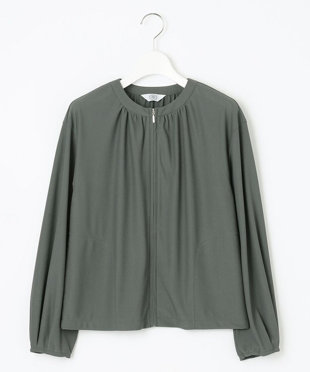 J.PRESS LADIES S シアー ブルゾン グレー系