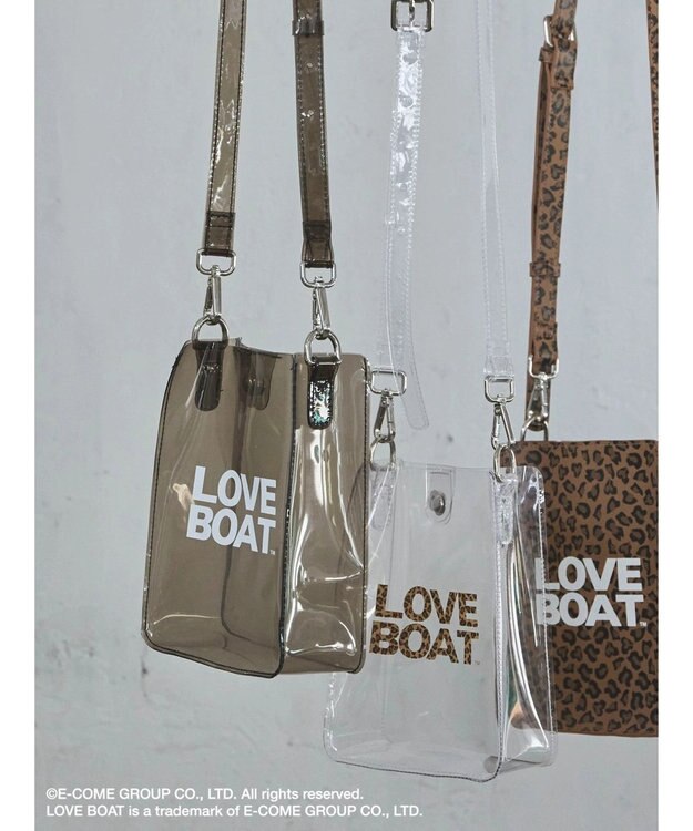 Green Parks ■別注　ＬＯＶＥ　ＢＯＡＴ　クリアショルダー Black