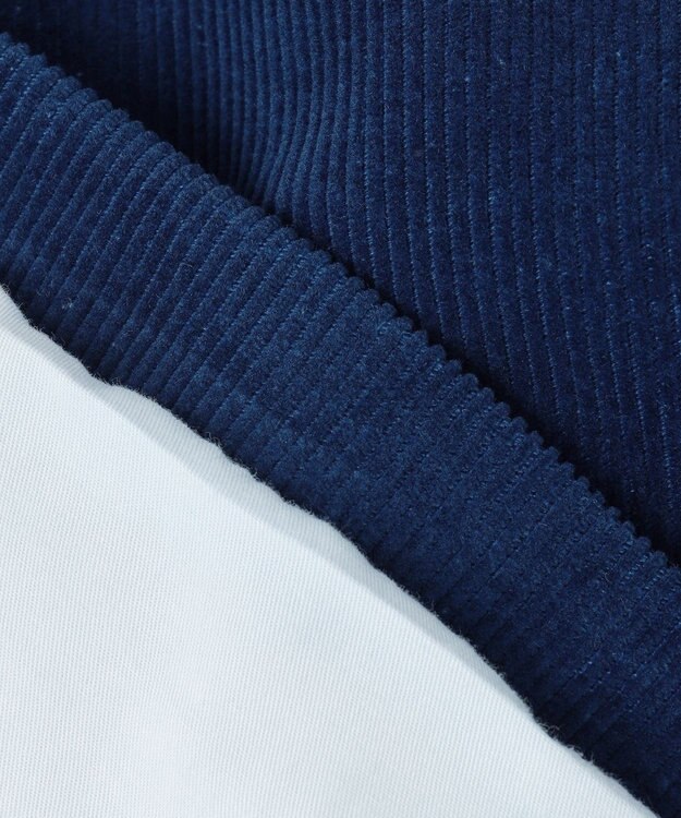 BEIGE， 【FUDGE 10月号掲載】BANGS / コットンコーデュロイテーラードジャケット Indigo