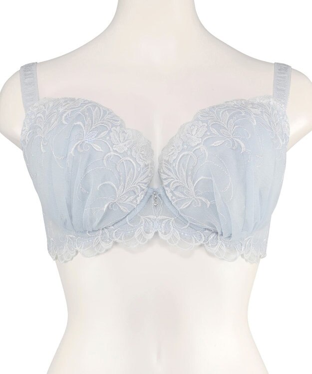 San-ai Resort（三愛水着楽園） エレガントコレクション【2502】単品ブラHIカップ ブルー