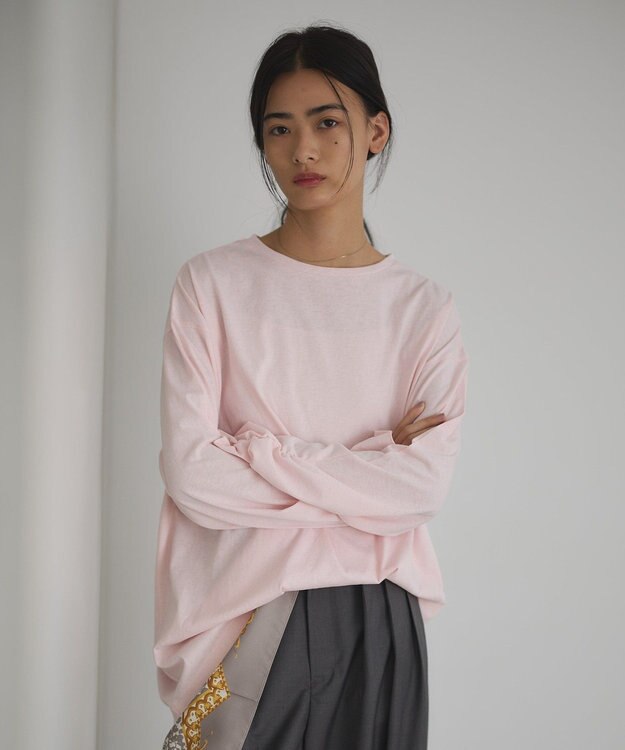 CRAFT STANDARD BOUTIQUE オーバーサイズロンＴｅｅ Pink