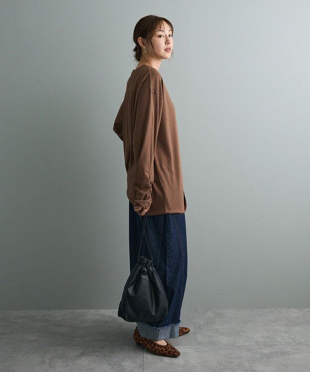 CRAFT STANDARD BOUTIQUE オーバーサイズロンＴｅｅ Brown
