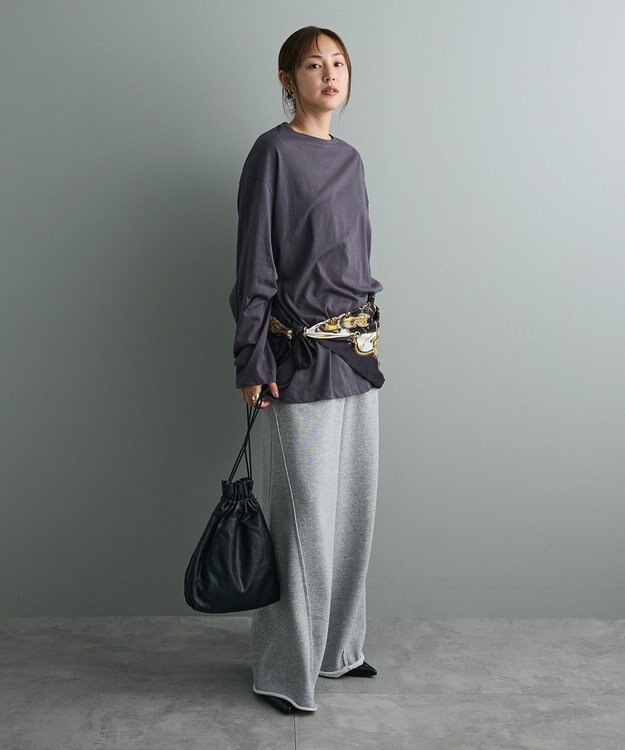 CRAFT STANDARD BOUTIQUE オーバーサイズロンＴｅｅ Charcoal Gray