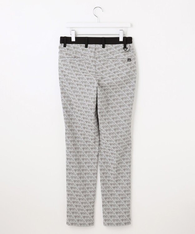 23区GOLF 【MEN】エンブレムジャガードパンツ ライトグレー系5