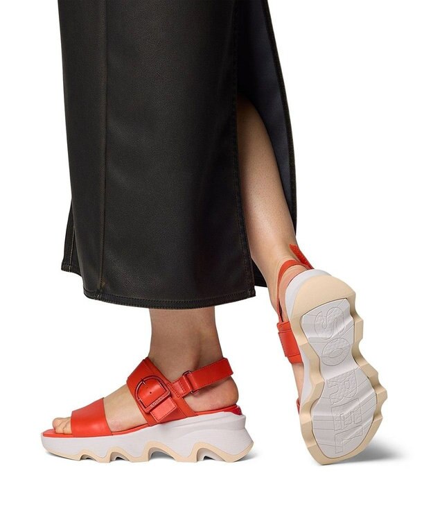 SOREL SOREL/ キネティックインパクト ウェッジ /ソレル Crimson Fire Honey White