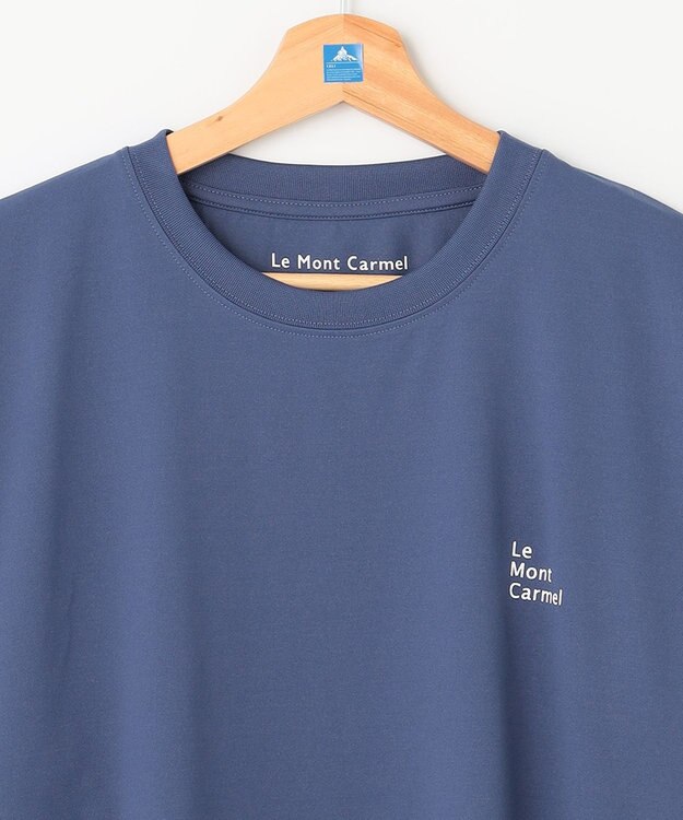 SHARE PARK MENS 【UNISEX】吸水速乾 LMCバックプリントロングスリーブTシャツ（L・XLサイズ） アッシュネイビー