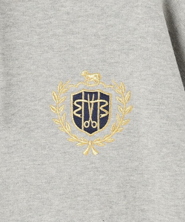 J.PRESS MEN 【J.PRESS ORIGINALS × CLUEL】クレストロゴ スウェットワンピース ライトグレー系