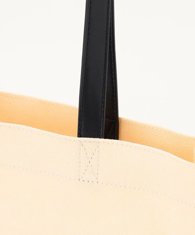 組曲 【A4収納可】レタリングベーシックトート アイボリー系