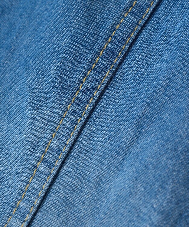 Green Parks ライトデニムサイドタックスカート Indigo