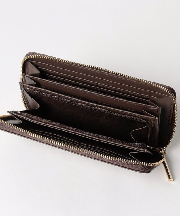 LANVIN en Bleu リュクサンブール　ラウンドファスナー長財布 ノウチャ