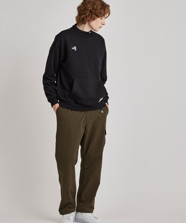 PW CIRCULUS 【MEN】裾２WAY ワイドパンツ カーキ系
