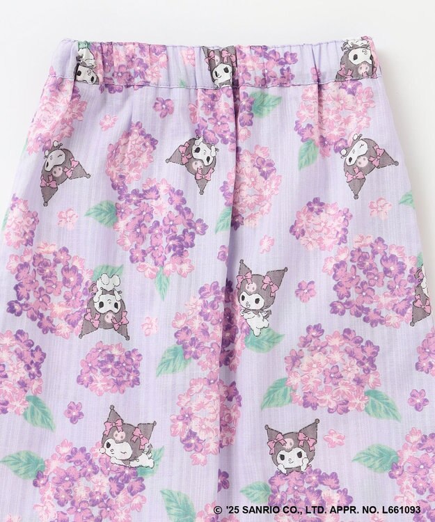 ANY KIDS 【any FAM×サンリオキャラクターズ】2WAY 浴衣セット クロミ×紫陽花