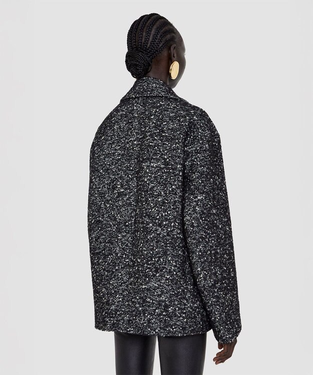 JOSEPH ドニゴール　ショートコート Black