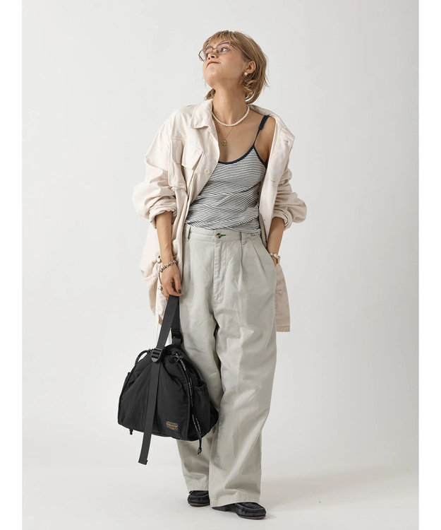 CRAFT STANDARD BOUTIQUE ＜PENDLETON × MARIE INABA＞ DRAW 2WAY BAG Black