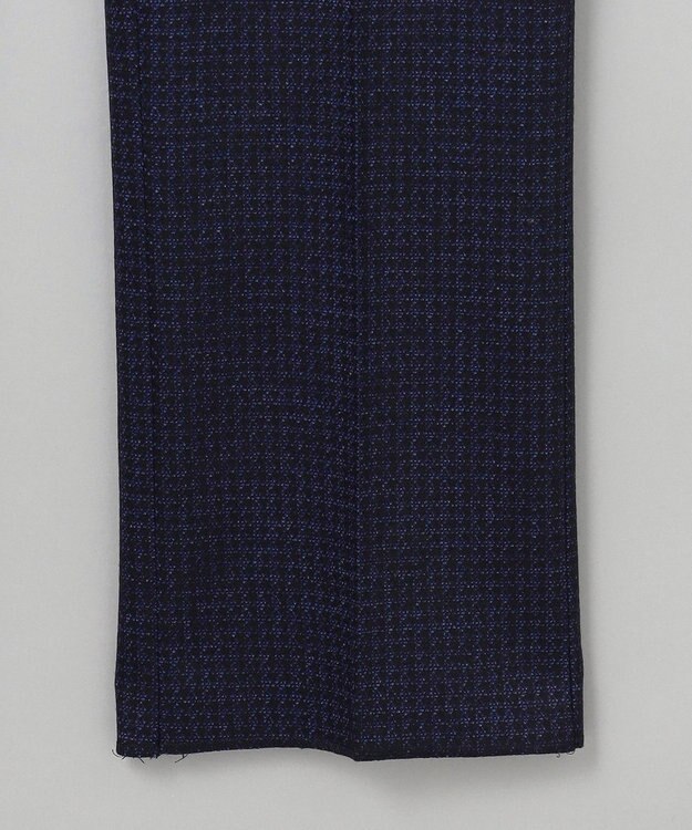 GOTAIRIKU セットアップ対応【2WAYストレッチ/シワになりにくい】T/W ジャージーパンツ_千鳥柄 ネイビー系8