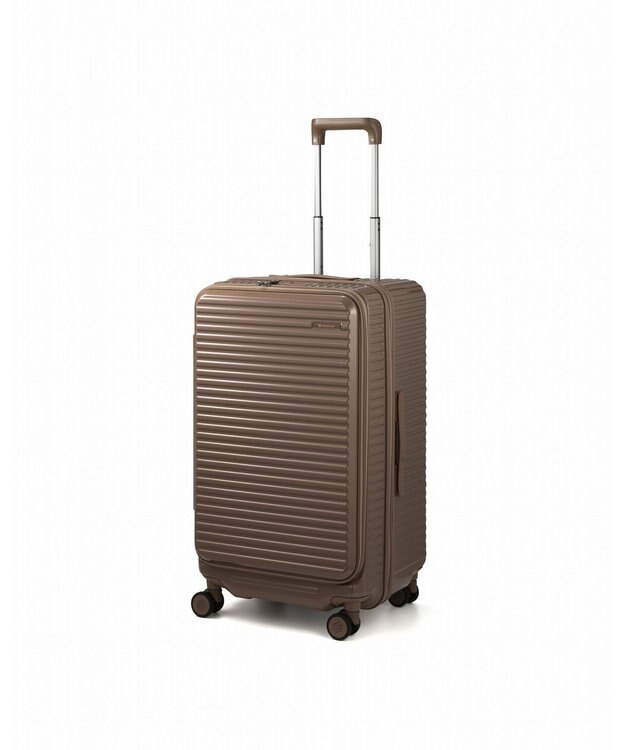 ACE BAGS & LUGGAGE EDGELINK クルーズボックス グリント スーツケース 74／85L フロントオープン 09146 エッジリンク ブラウン