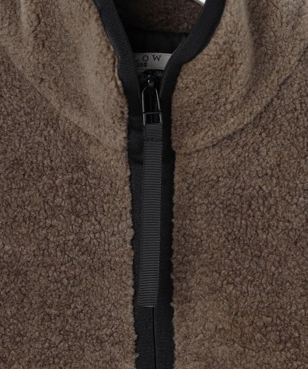 23区 L 【SLOW/一部店舗限定】エコファー ブルゾン ブラウン系