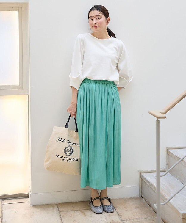 ANY 【WEB限定/洗濯機可/5色展開】サカリバタックスリーブプルオーバー オフ