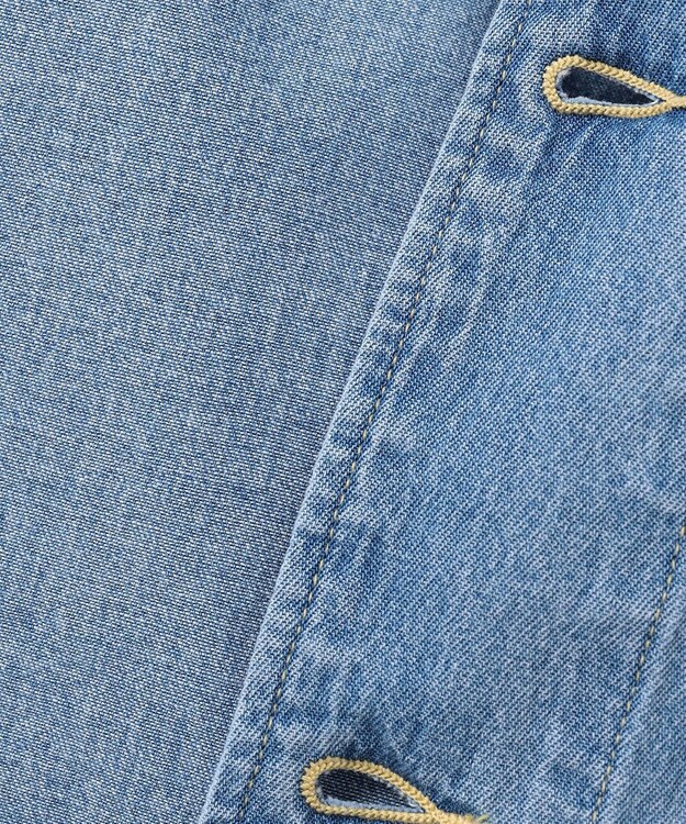 J.PRESS YORK STREET 【UNISEX】ライトオンス デニムカバーオール ダルブルー系