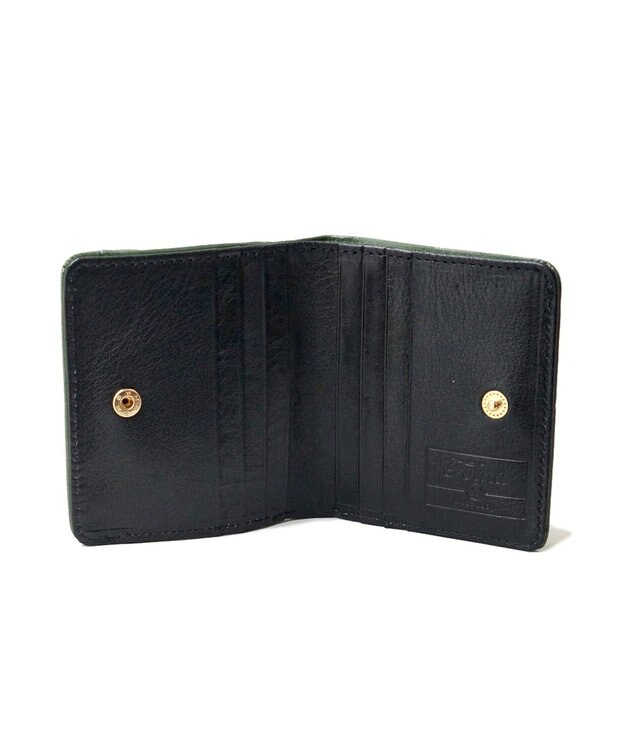 FOLNA RD ヌメオイルシュリンク二つ折り財布 グリーン