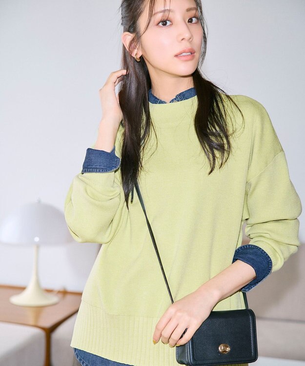 ANY 【新色追加】ハイネックデイリーニット