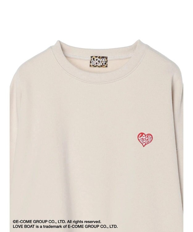 Green Parks ■別注　ＬＯＶＥ　ＢＯＡＴ　スウェットプルオーバー Ivory