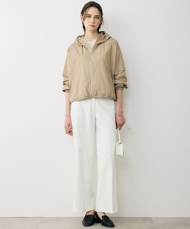 ICB L クールシェイド ラッシュガードブルゾン バーントアンバー