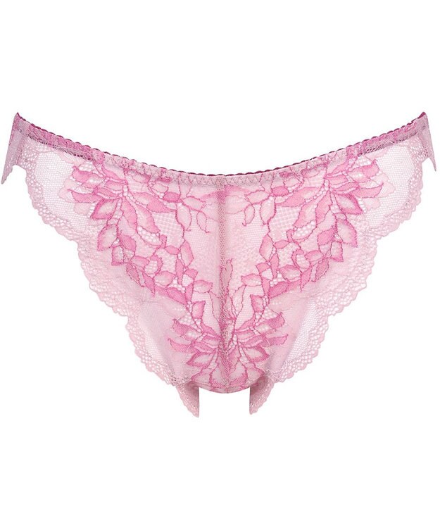 Wing Wing Lesiage 【1000シリーズ】 ペアショーツ Tバック はきこみ丈あさめ PF1002 ウイング／ワコール ロマンピンク