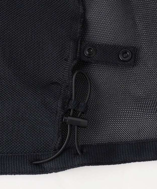 ANY L メッシュブルゾン ブラック