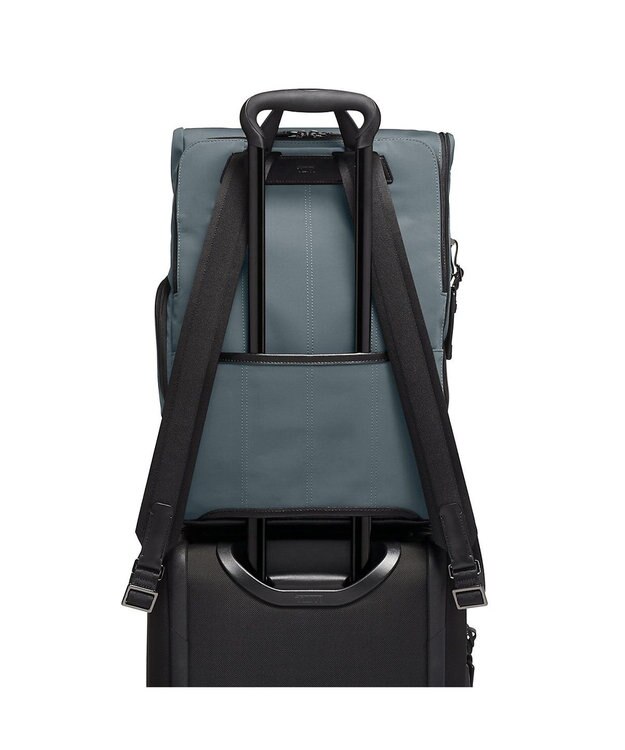 TUMI リュック メンズ TUMI Harrison 「オズボーン」ロール・トップ・バックパック DARK NEVADO GREY