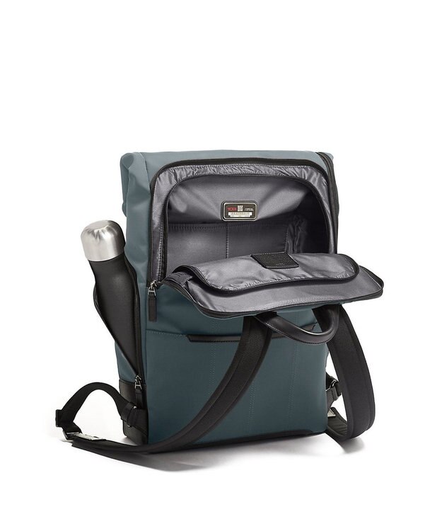 TUMI リュック メンズ TUMI Harrison 「オズボーン」ロール・トップ・バックパック DARK NEVADO GREY