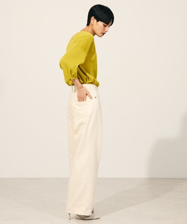 AMERICAN HOLIC ワイドデニム Beige