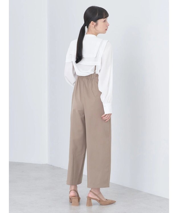 earth music&ecology ２ＷＡＹ衿ブラウス Ivory