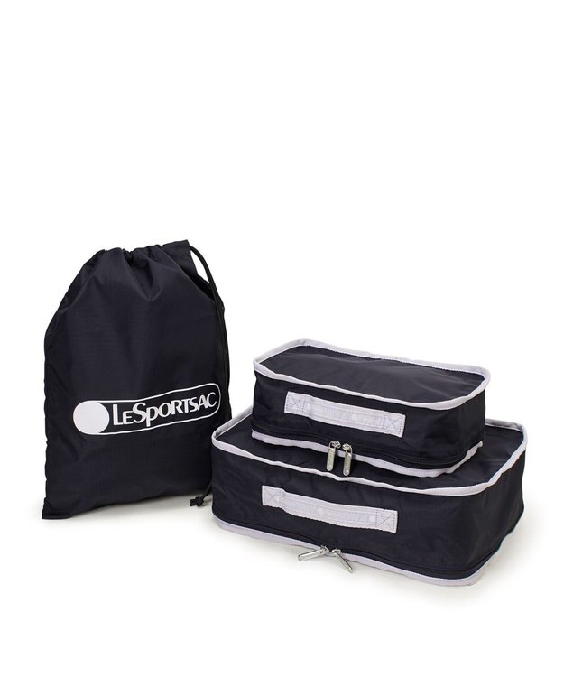 LeSportsac PACKING POUCH SET/ディープシー/ソフトラベンダー ディープシー/ソフトラベンダー