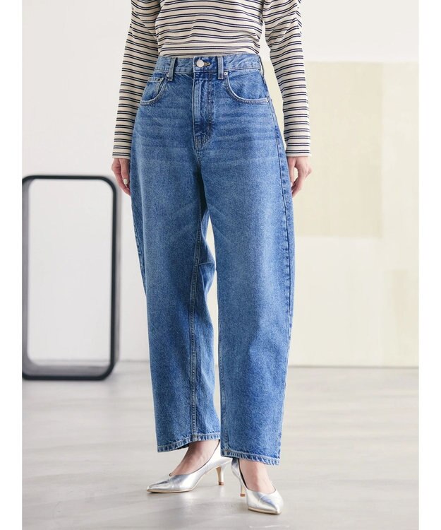 AMERICAN HOLIC コクーンワイドデニム Light Indigo