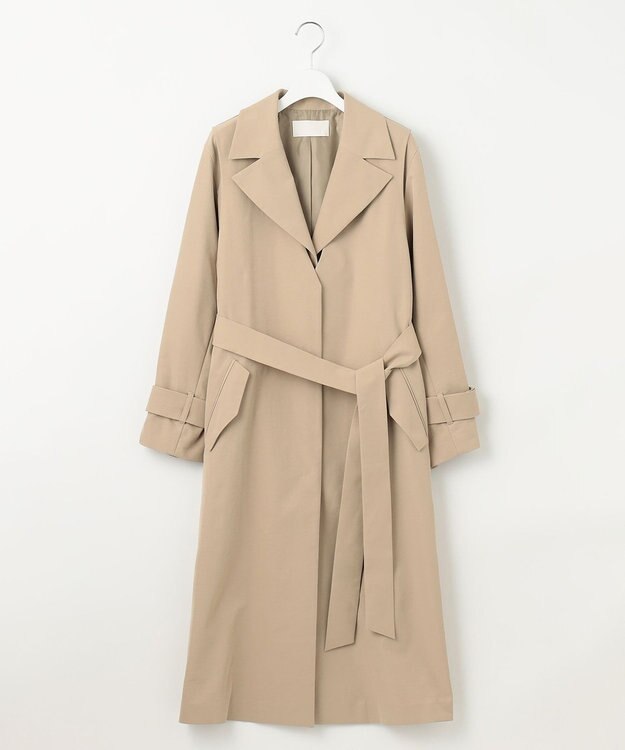 自由区 L 【洗える】4WAYトレンチ コート ベージュ系