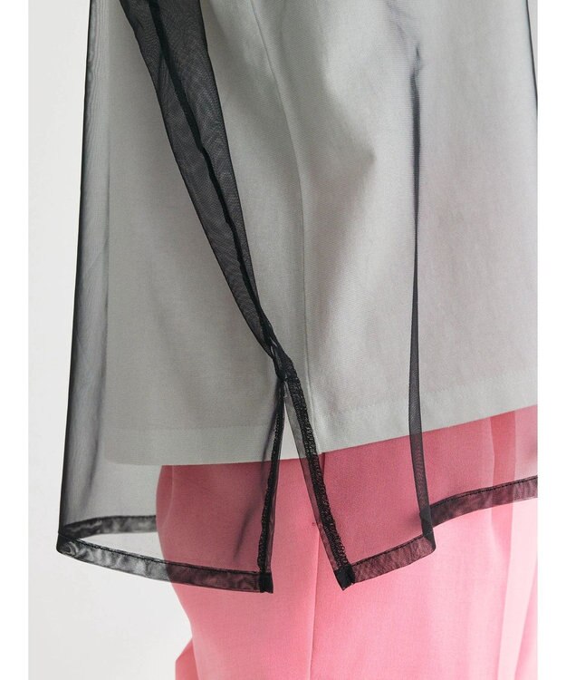 Green Parks ＳＥＴ２点　チュール＋ロゴＴｅｅ Black