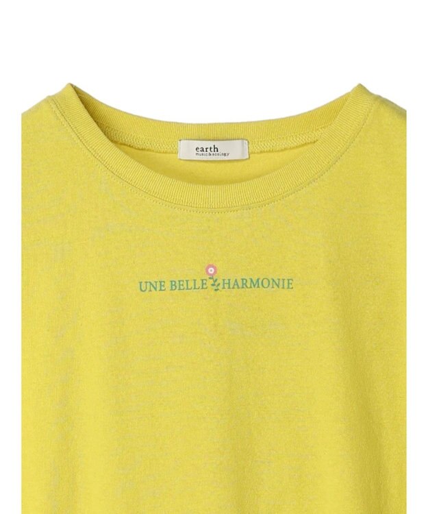 earth music&ecology ＵＮＥ　ＢＥＬＬＥ　ＨＡＲＭＯＮＩＥ　Ｔシャツ Yellow