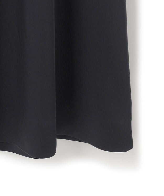 23区 【APPLAUDIR】ノーブルサテン レースコンビドレス ネイビー